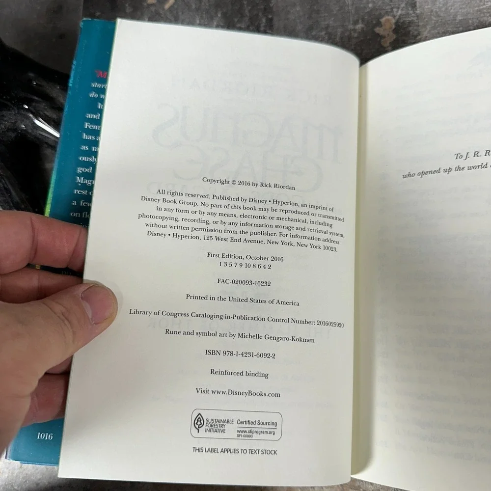 Magnus Chase and the Gods of Asgard Rick Riordan Books 1 2 HC 1st Edition‎